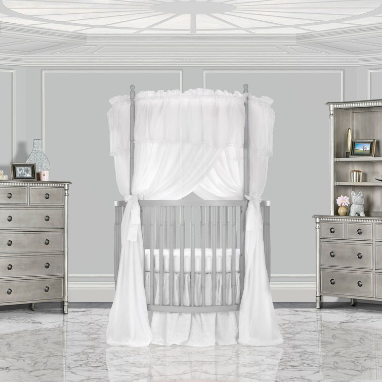 Dream On Me Sophia 2in1 Round Convertible Crib & Reviews Wayfair